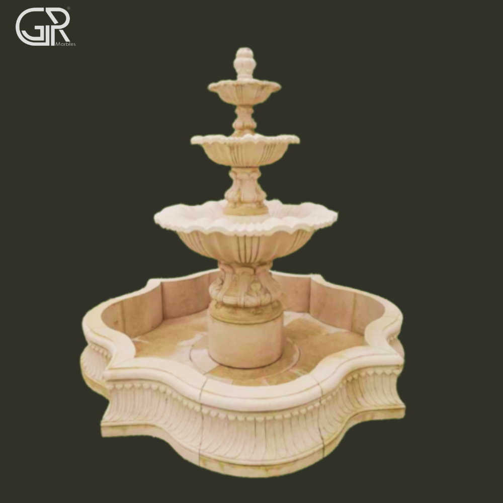 Beautiful Sandstone garden Fountain
