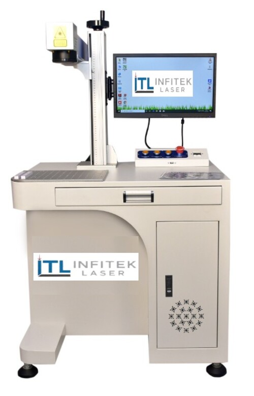 CO2 Laser Metal Tube Marking Machine