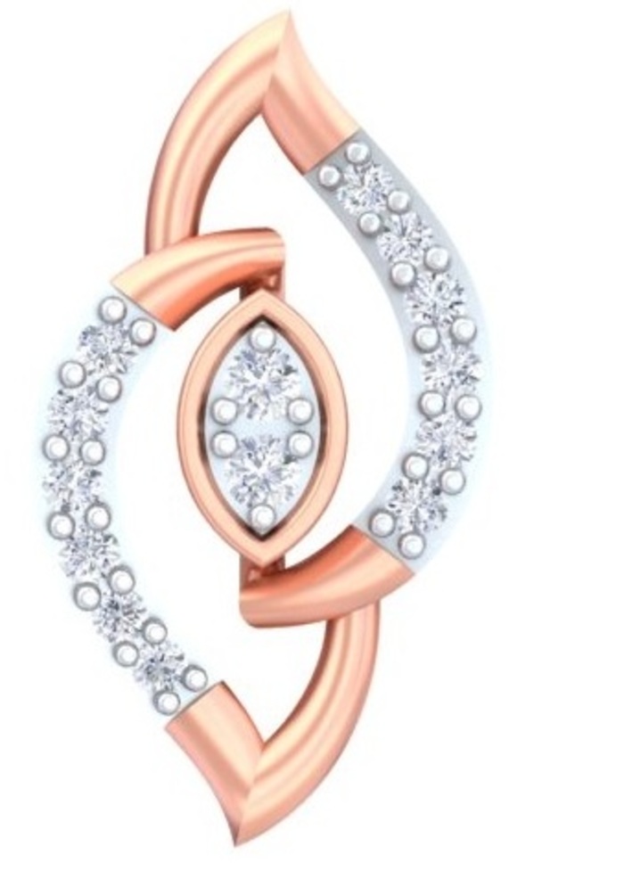 Marquise-Silhouette Diamond Studs