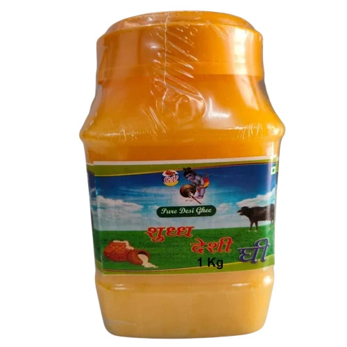 1 Ltr Buffalo Ghee - Organic, White Color, Granular Texture | No Added Preservatives, Cooking & Frying