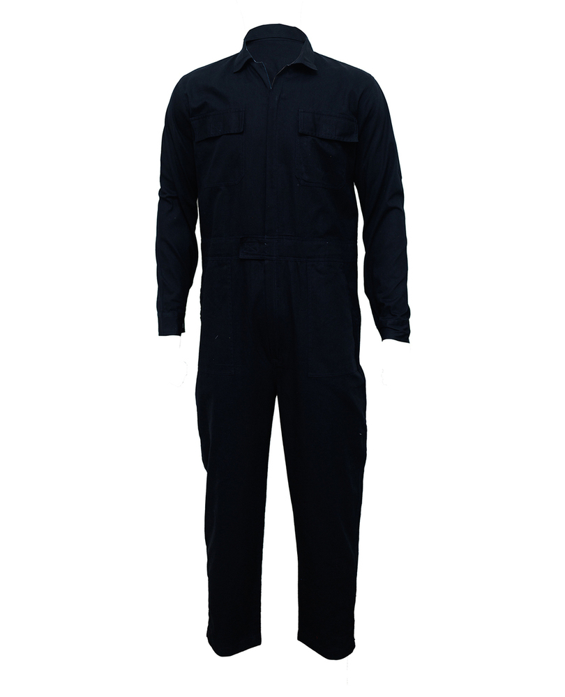 Navy Blue Industrial Safety Boiler Suit