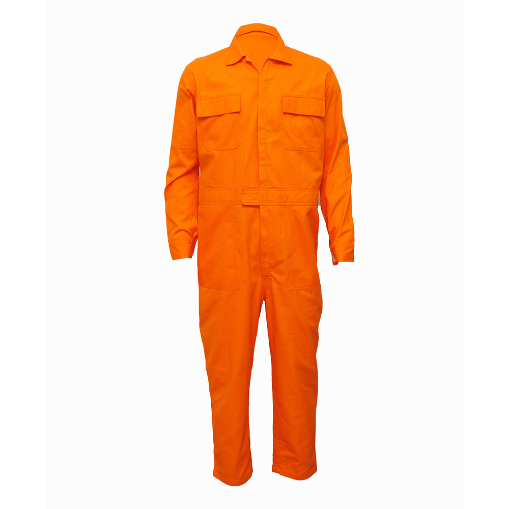Orange Industrial Safety Boiler Suit