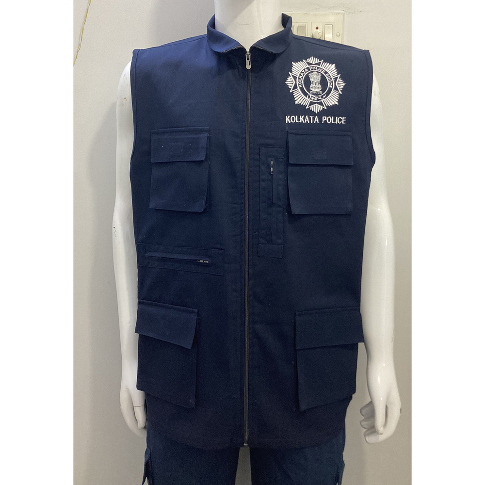 Industrial Safety Vest With 4 Nos Of Pocket