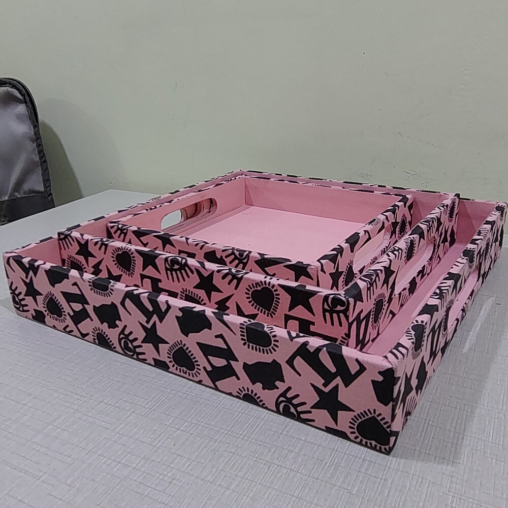 ARTR156 Alphabet Pattern Serving Tray