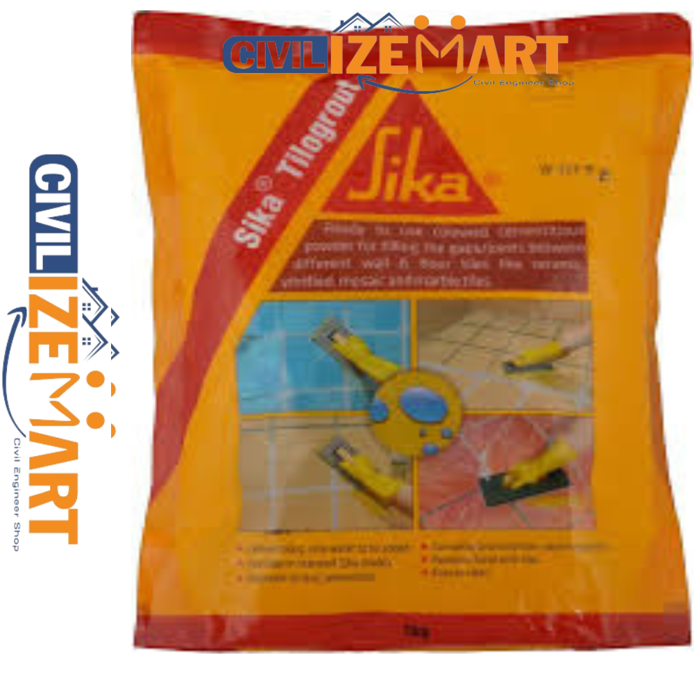 Sika Tilogrout Tile Adhesive - Chemical Name: Polymer-Modified Cementitious Mixture