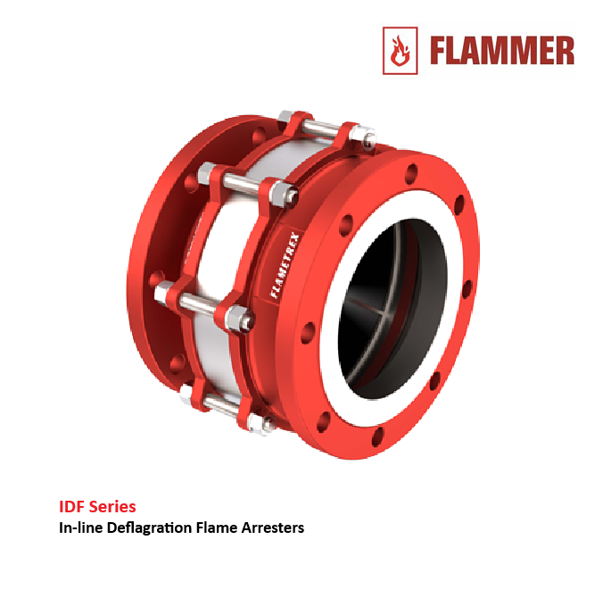 IDF SERIES IN LINE DEFLAGRATION FLAME ARRESTERS