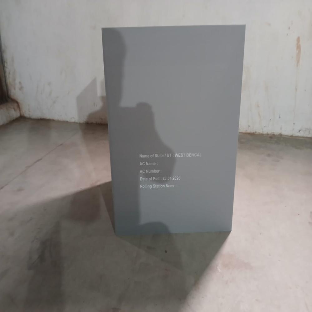 Polling Booth Voting Compartment - Color: Grey