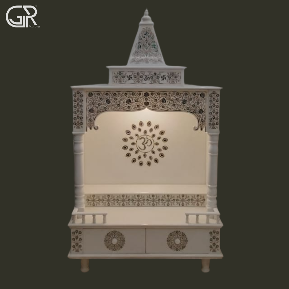 Inlay Makrana Marble Temple