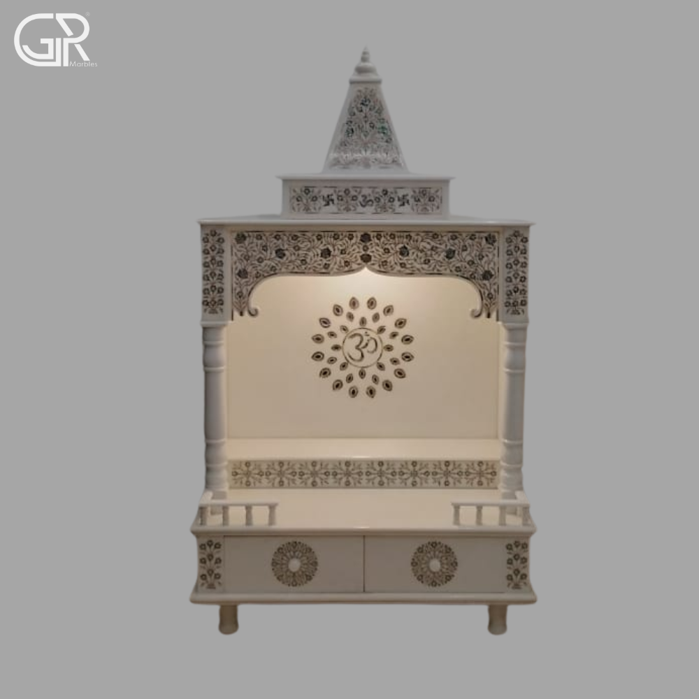 Inlay Makrana Marble Temple