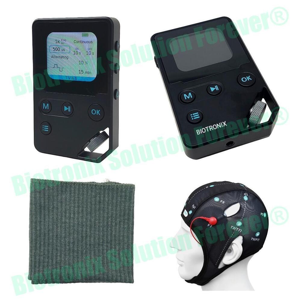 Portable Brain and Nerve Therapy Device tDCS tACS tVNS tPCS
