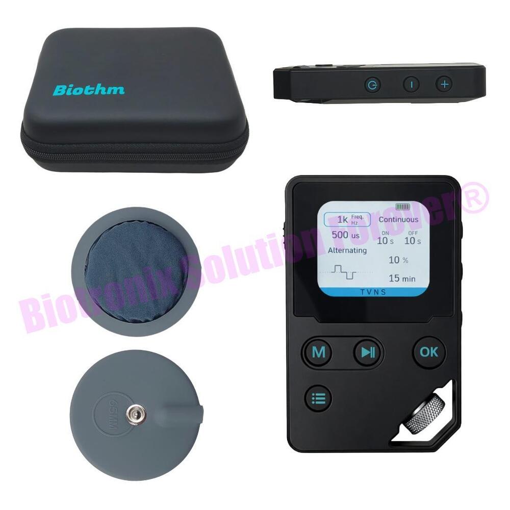 Compact Neuro Rehab Therapy Device tDCS tPCS tACS tVNS