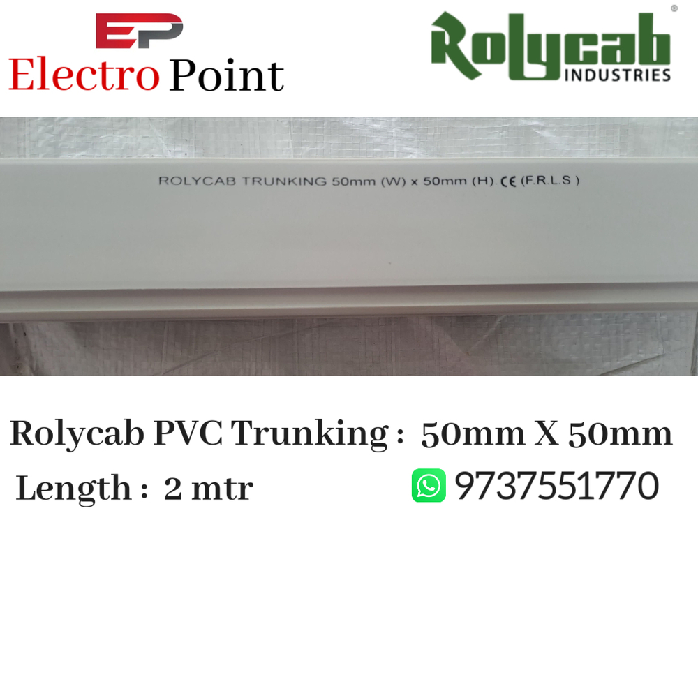 Pvc Wall Mounted Trunking - Application: Industrial Wiring
