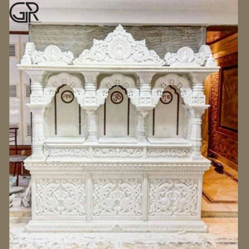 Lovely Carved Marble Temple