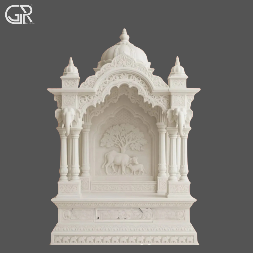 Home Pooja Marble Temple