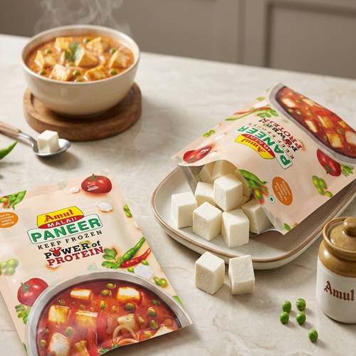 Malai Paneer Pouches - Advantage: Excellent Barrier Properties (Moisture/odor)