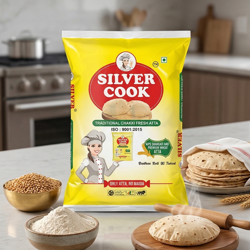 Premium Laminated Atta Packaging Pouches - Feature: Excellent Printability