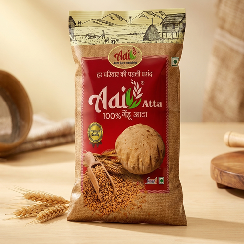 Premium Laminated Atta Packaging Pouches - Feature: Excellent Printability