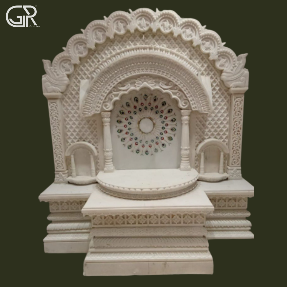 Decorative Marble Temple - Color: Sand