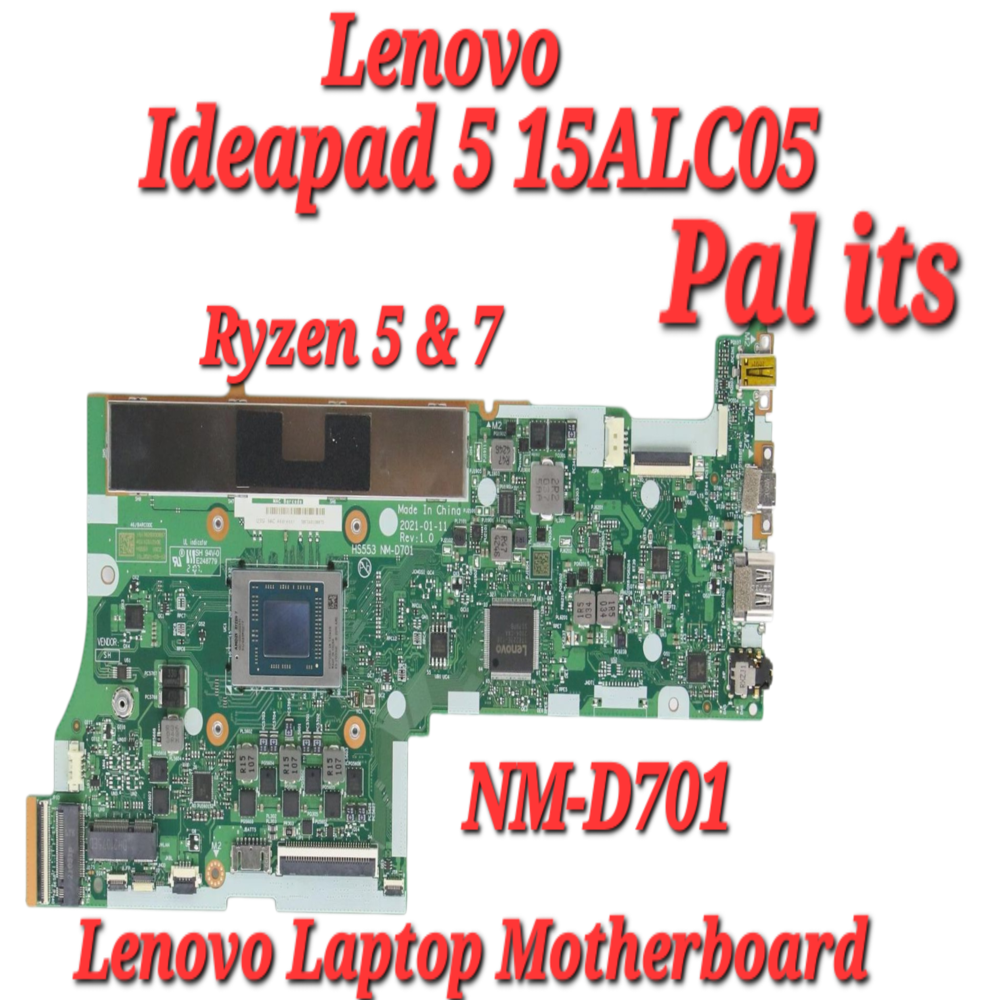 LENOVO IDEAPAD 5 15ALC05 NM-D701 LAPTOP MOTHERBOARD