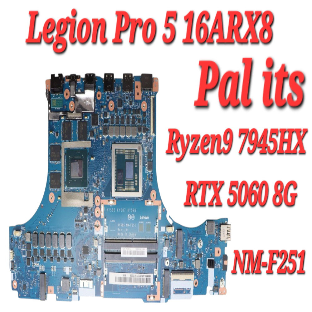 LENOVO LEGION 5 16ARX8 NM-F251 LAPTOP MOTHERBOARD