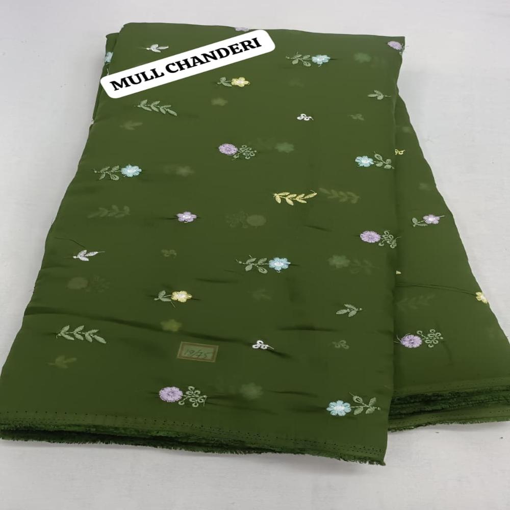 Mul Chanderi Fabric