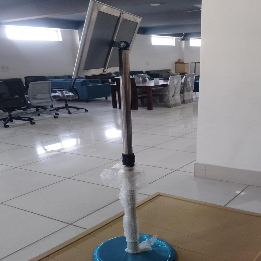 Multipurpose Telescopic Floor Poster Stand Size A4