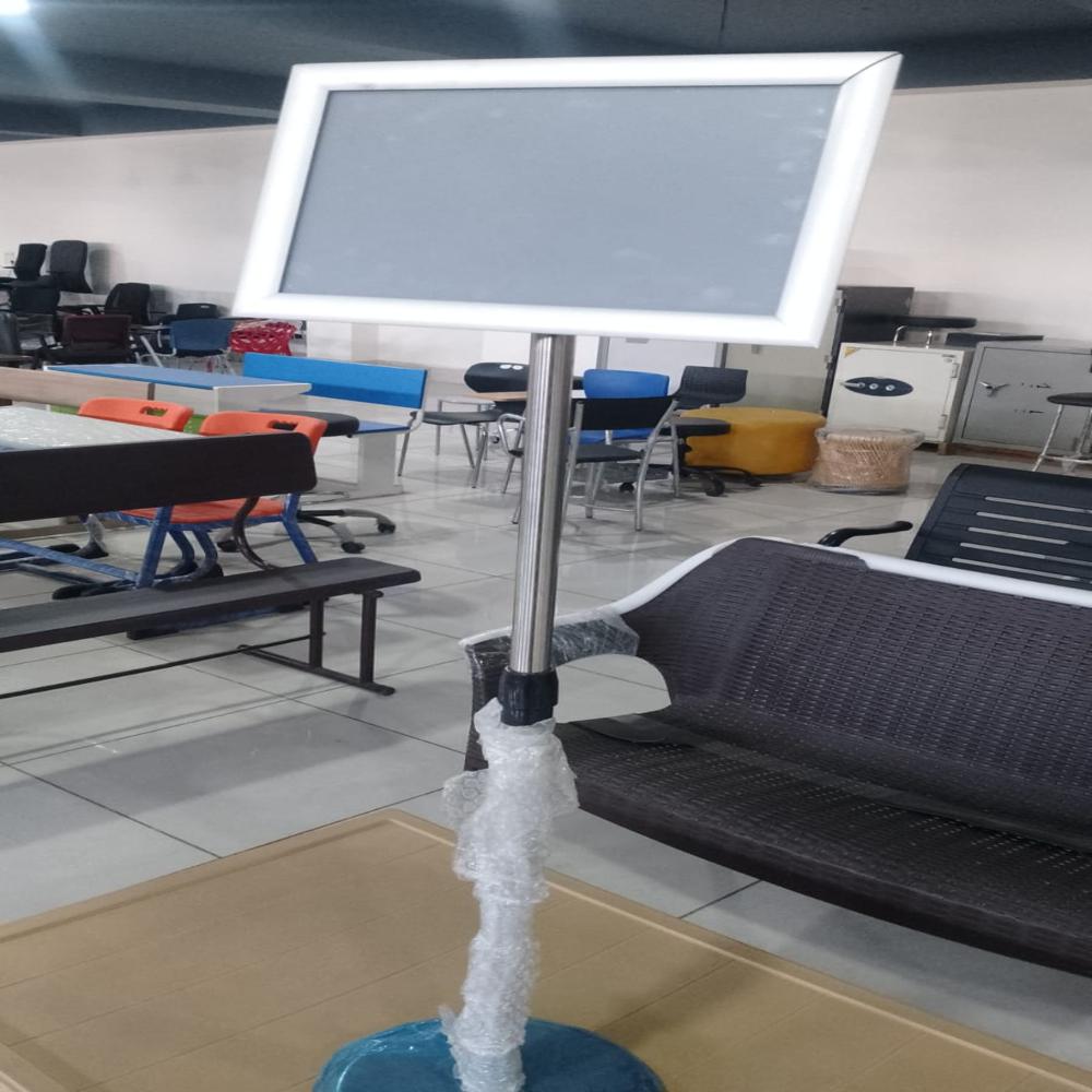 Multipurpose Telescopic Floor Poster Stand Size A4