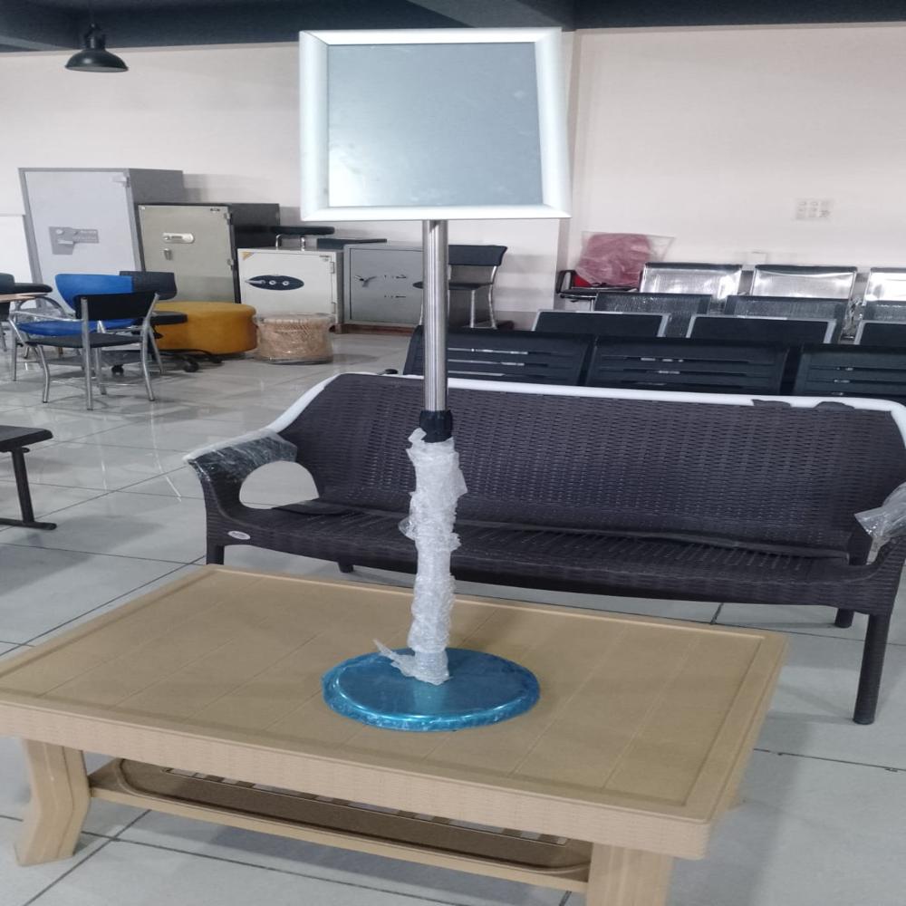 Multipurpose Telescopic Floor Poster Stand Size A4