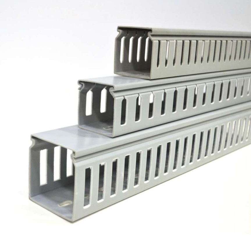 Pvc Wire Duct - Color: White