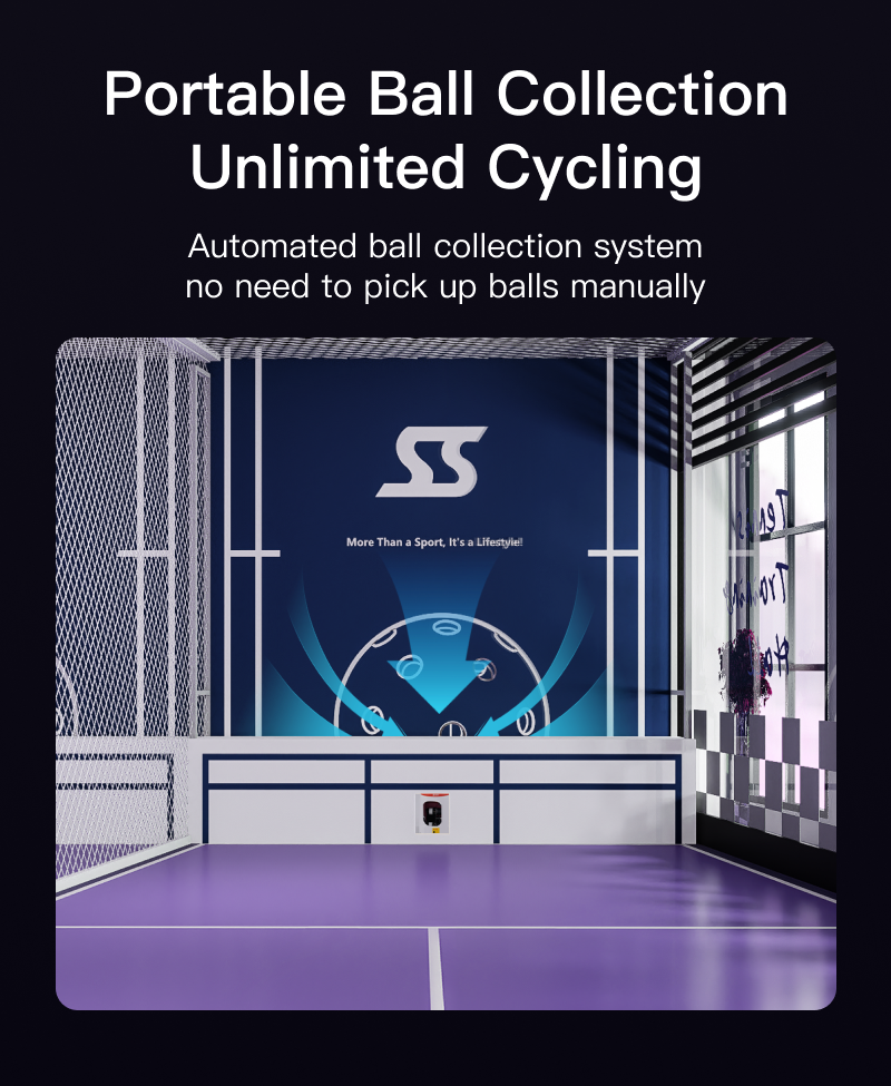 CX1 Pickleball Machine - Indoor