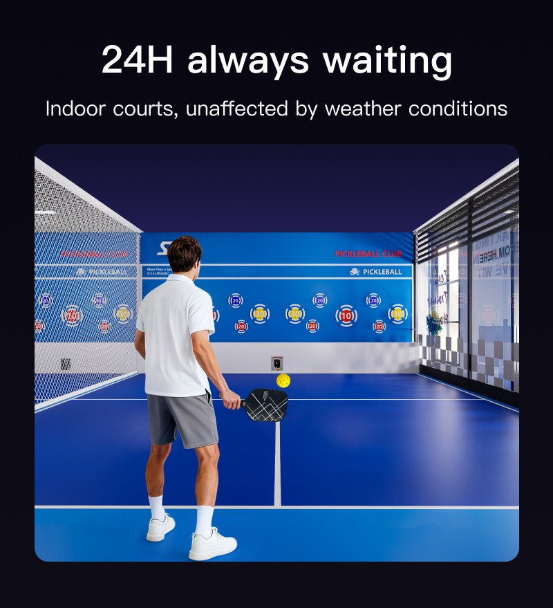 CX1 Pickleball Machine - Indoor