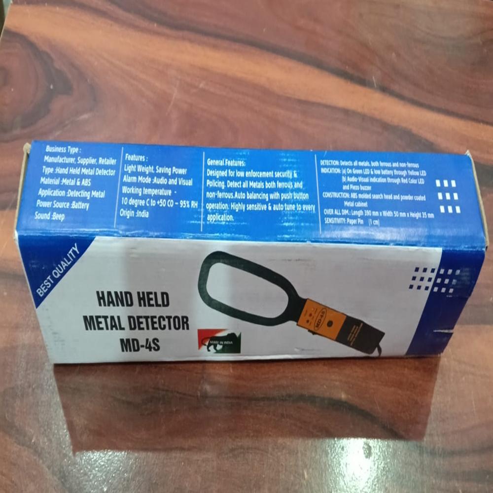 Hhmd MD- 4S Hand Held Metal Detector