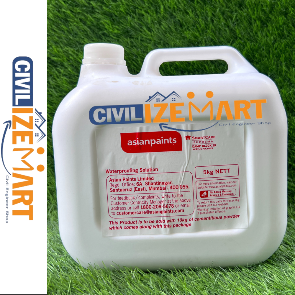 SMART CARE SUPREMA DAMP BLOCK 2K WATERPROOFING COATING