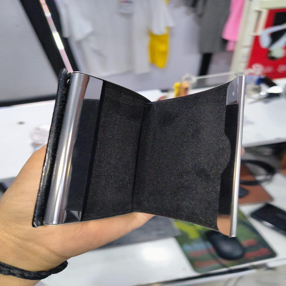 Card Holder - Mount Type: Leather