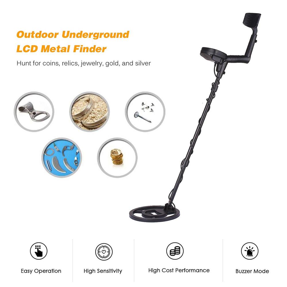 Md 810 Metal Detector - Color: Black