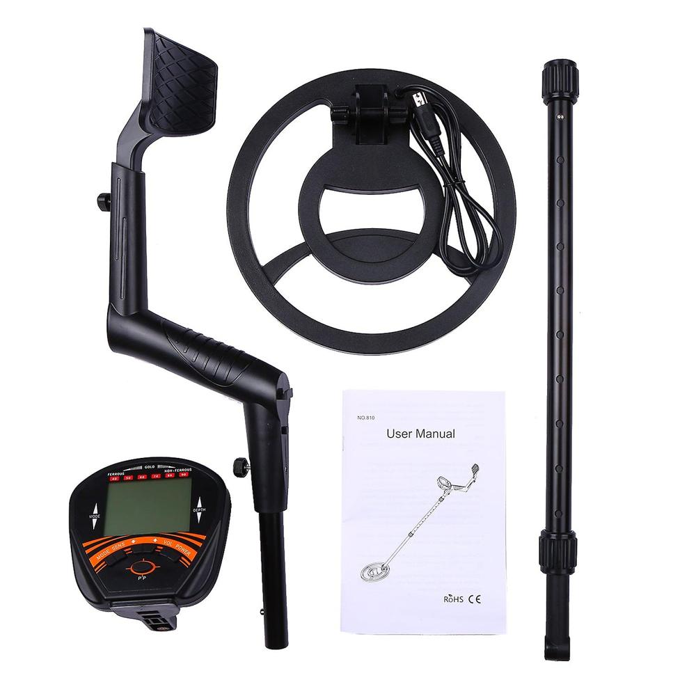 Md 810 Metal Detector - Color: Black