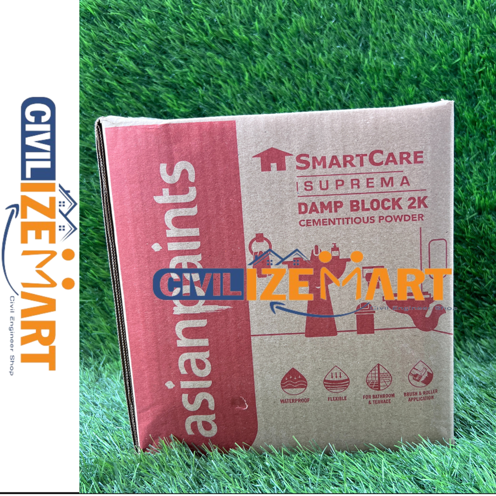 SMART CARE SUPREMA DAMP BLOCK 2K WATERPROOFING COATING 