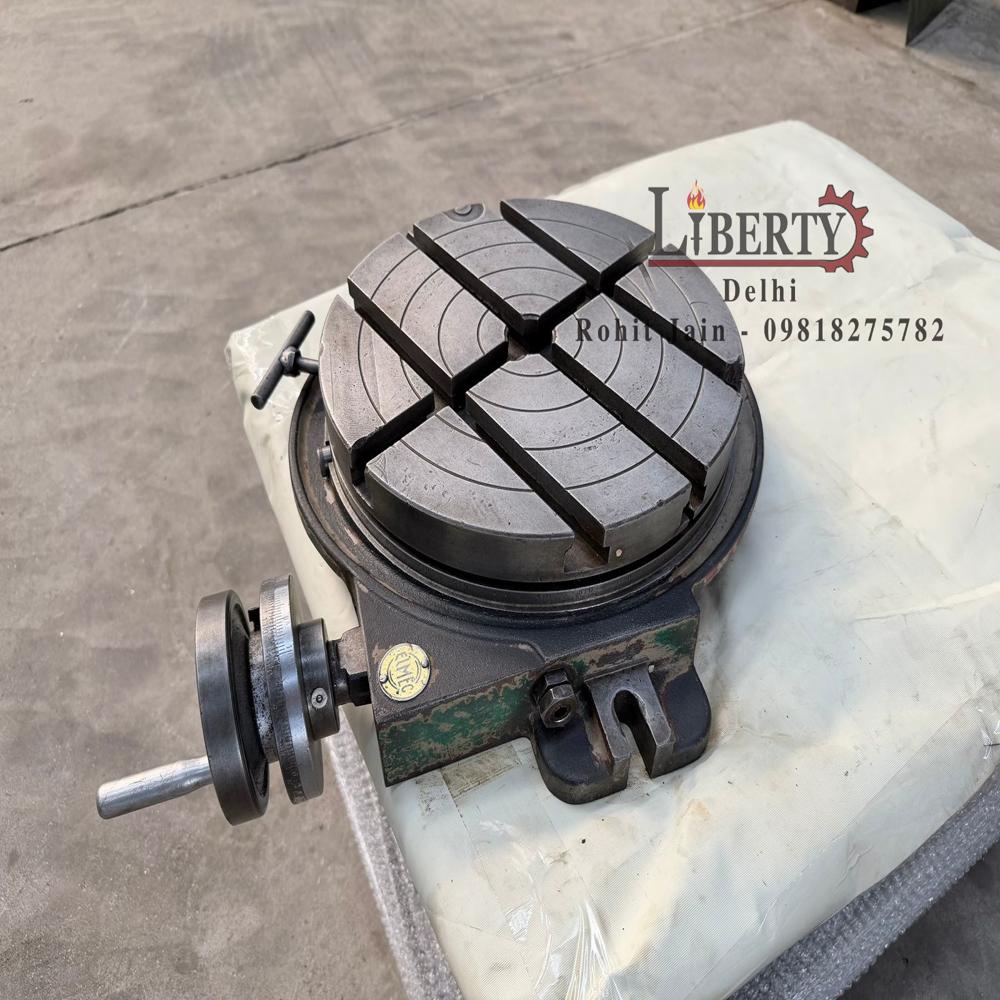 Elmec Italy 320 mm Diameter Manual Rotary Indexing Table