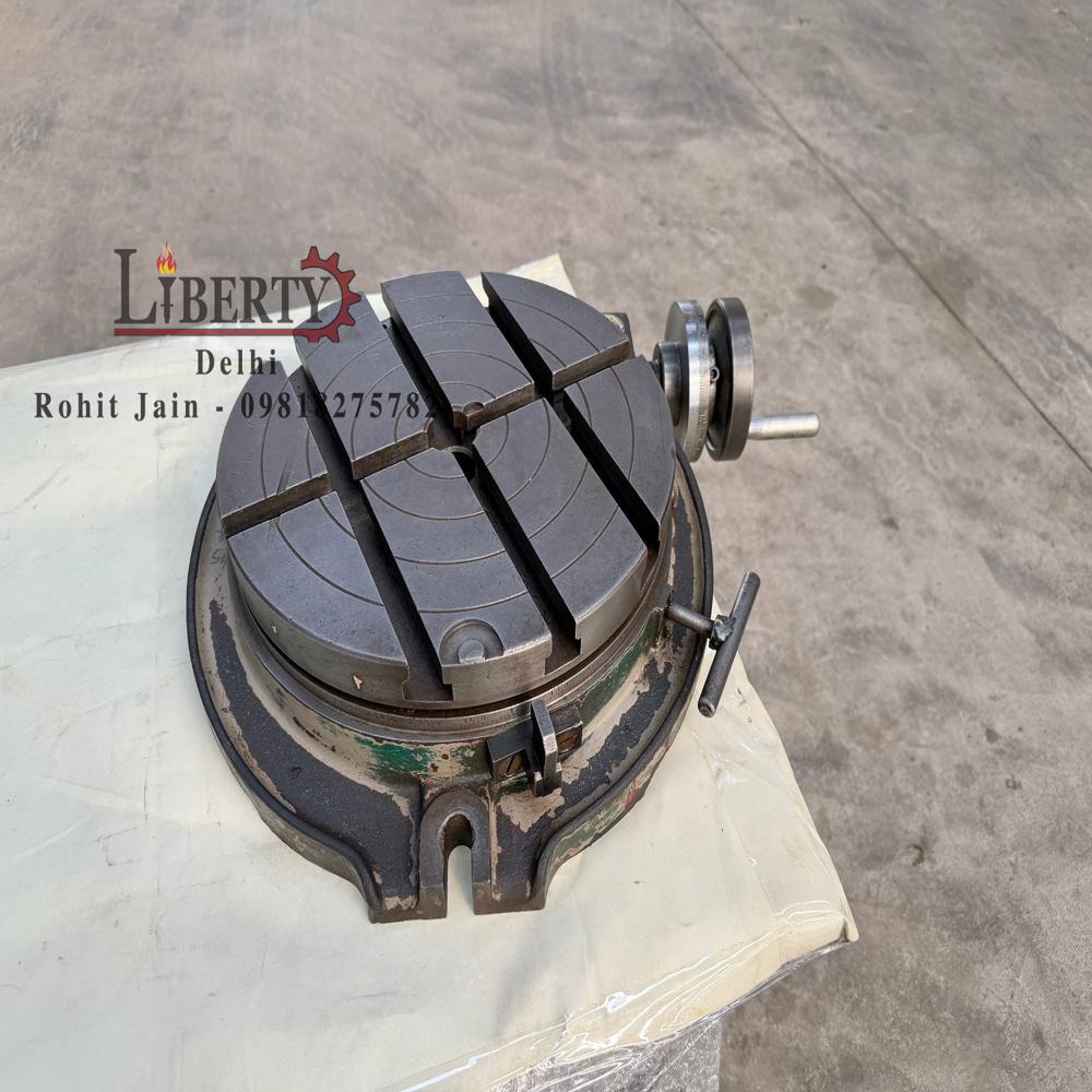 Elmec Italy 320 mm Diameter Manual Rotary Indexing Table