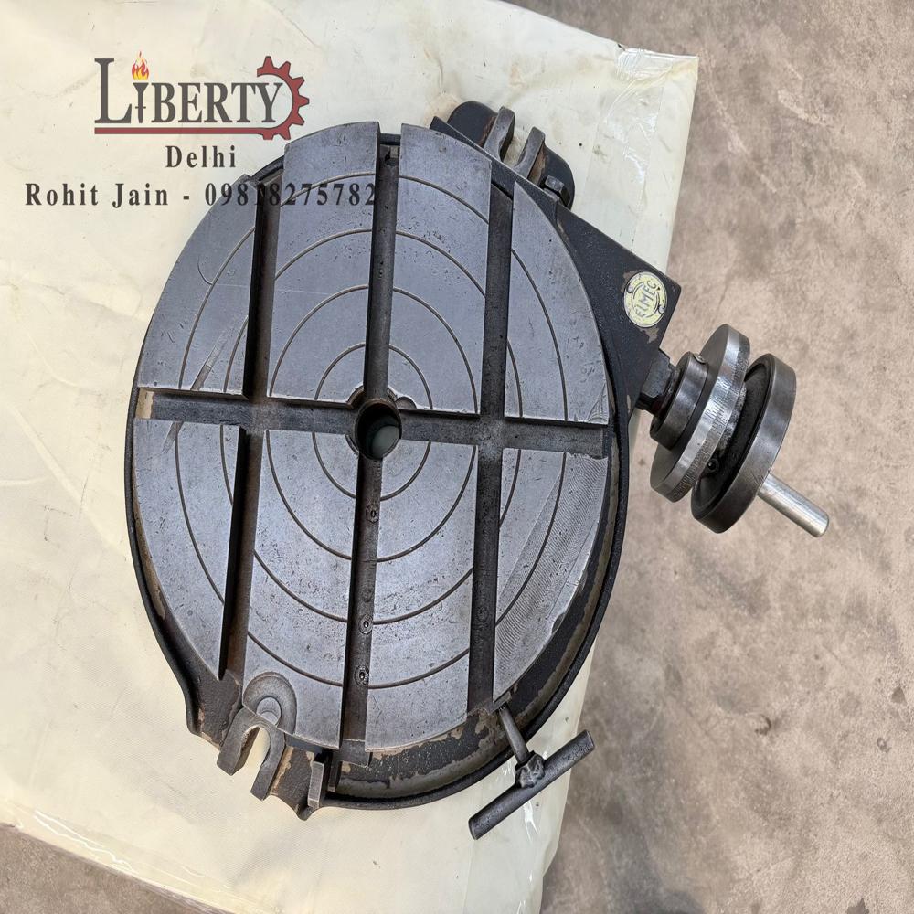 Elmec Italy 320 mm Diameter Manual Rotary Indexing Table