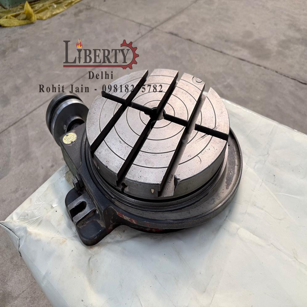 Elmec Italy 320 mm Diameter Manual Rotary Indexing Table