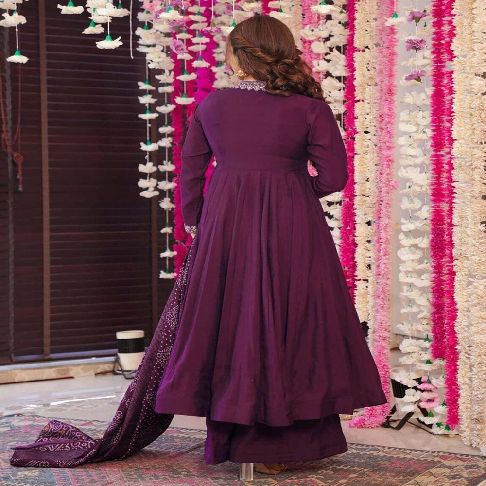 Purple Color Taara Suit
