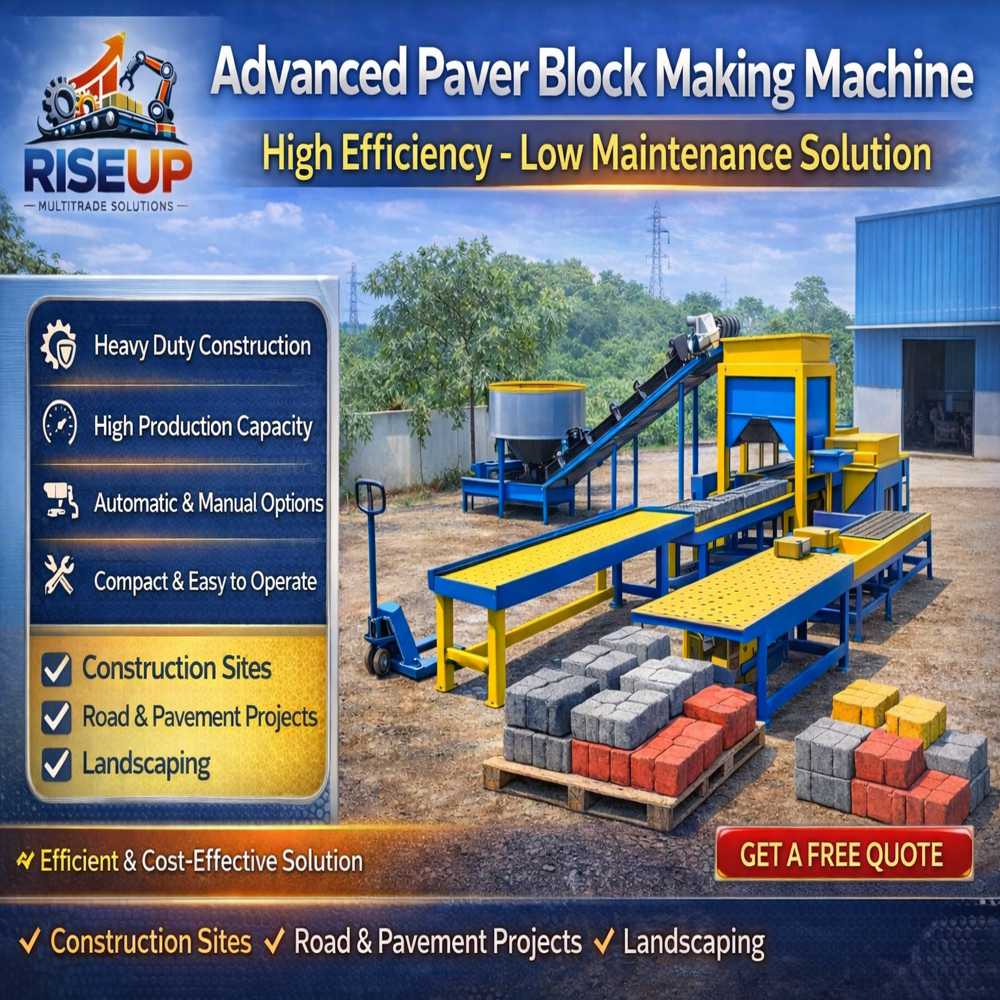 Paver Block making Machine