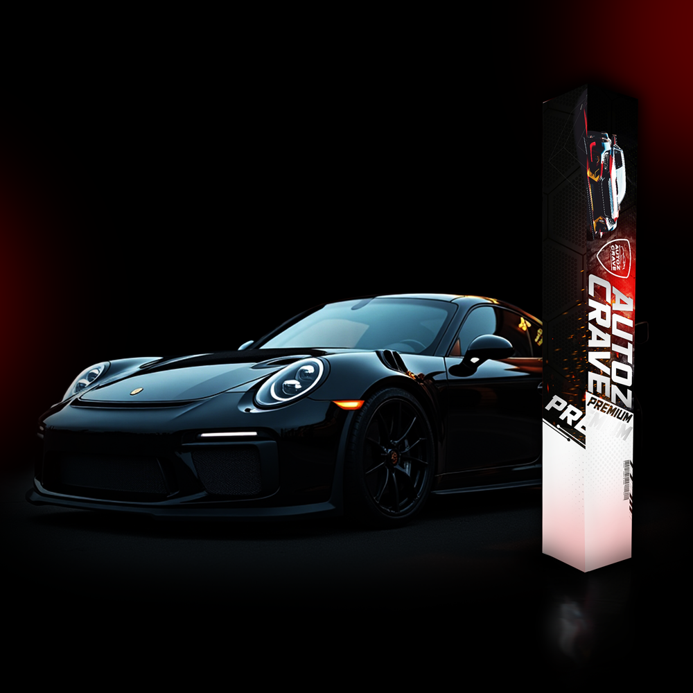 AUTOZCRAVE B-200 Gloss Black TPU | Self Healing PPF | Best Paint Protection Film for Premium Car Finish