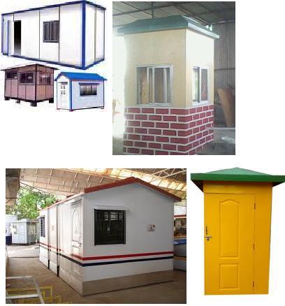 Frp पोर्टेबल कैबिन्स