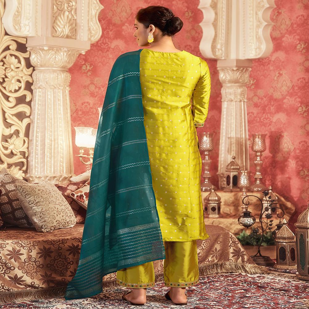 Kasturi Kurta Set - Bust Size: 32-40 Inch (In)