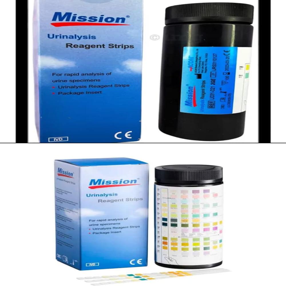 mission urine strips 10p