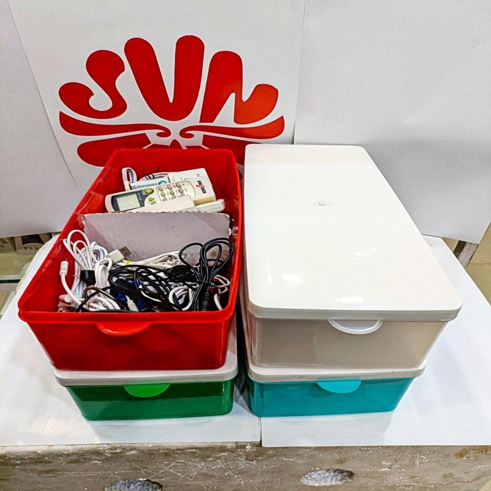 Electronic plastic Storage box