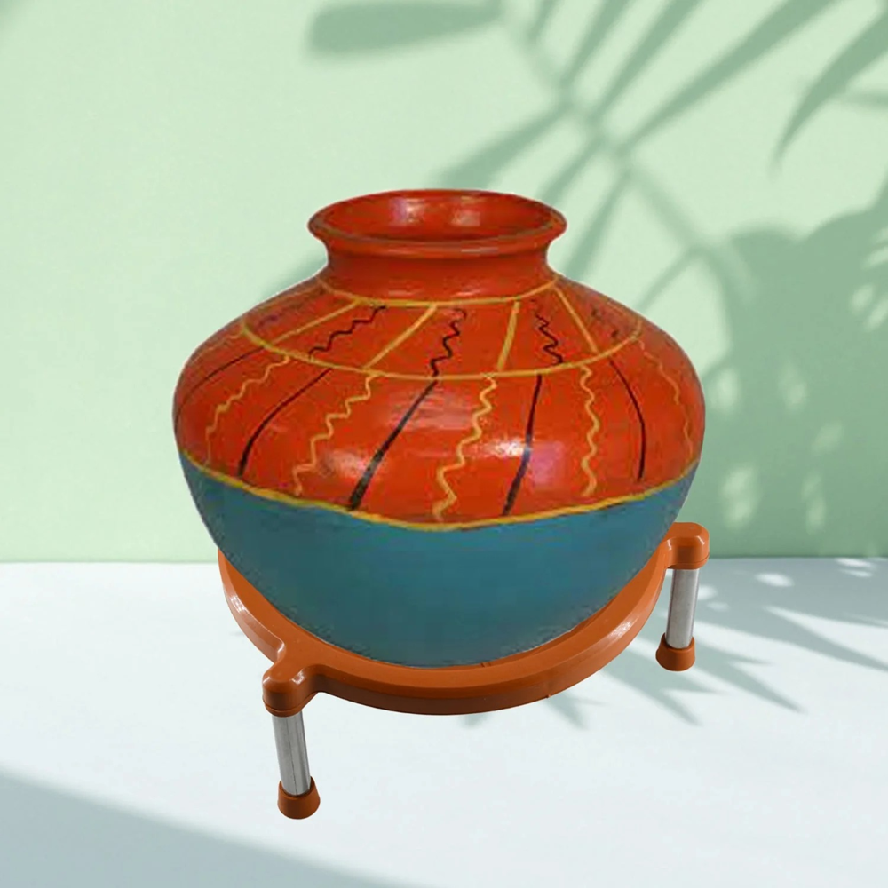 Multipurpose Matka Stand 0150 - Color: Silver