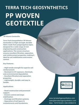 PP Woven Geotextile